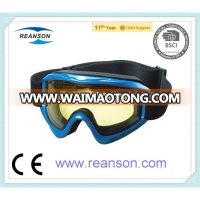 Winter Knitted Black Custom Skiing Goggles